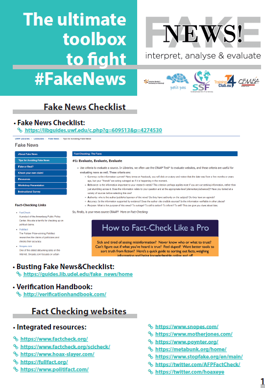 Toolbox Fake News toos